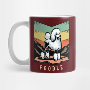 Poodle | Retro design for Dog Lovers Mug